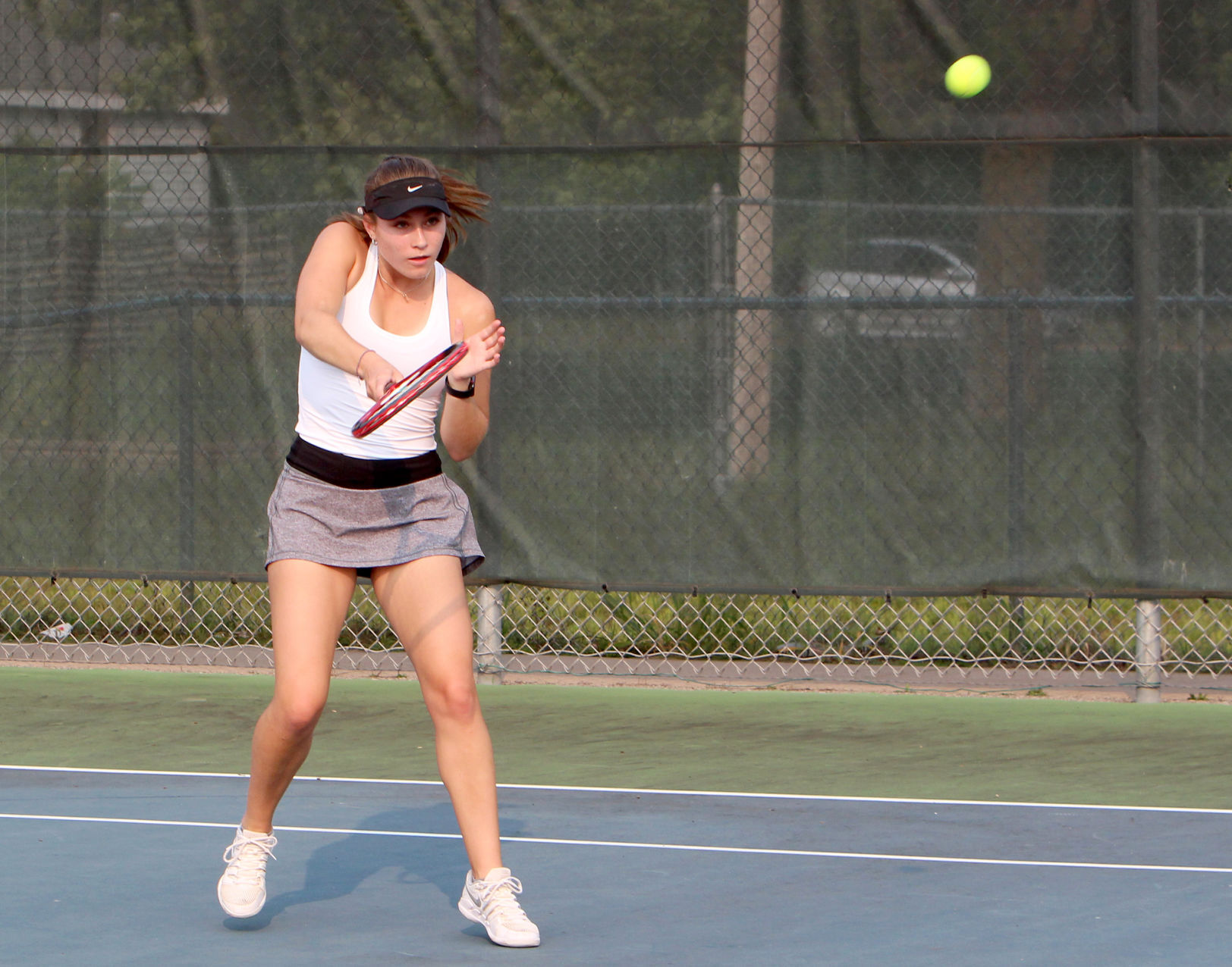 Menomonie at Chippewa Falls girls tennis 9-15-20